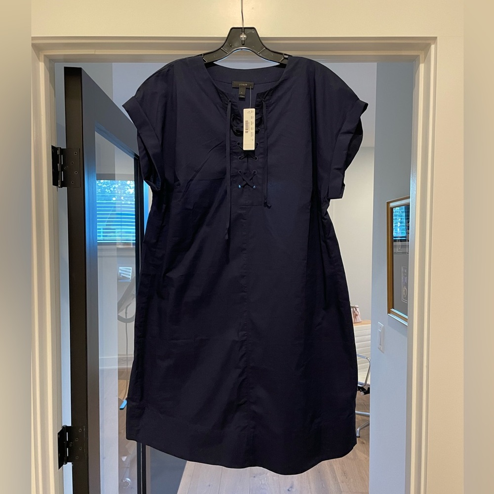 Navy JCrew dress / cover-up *NWT*